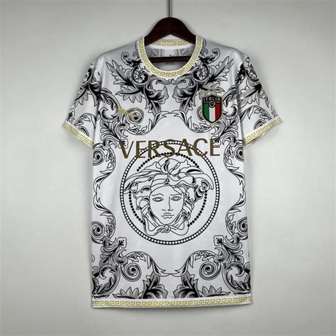 tshirt versace bianca|All T.